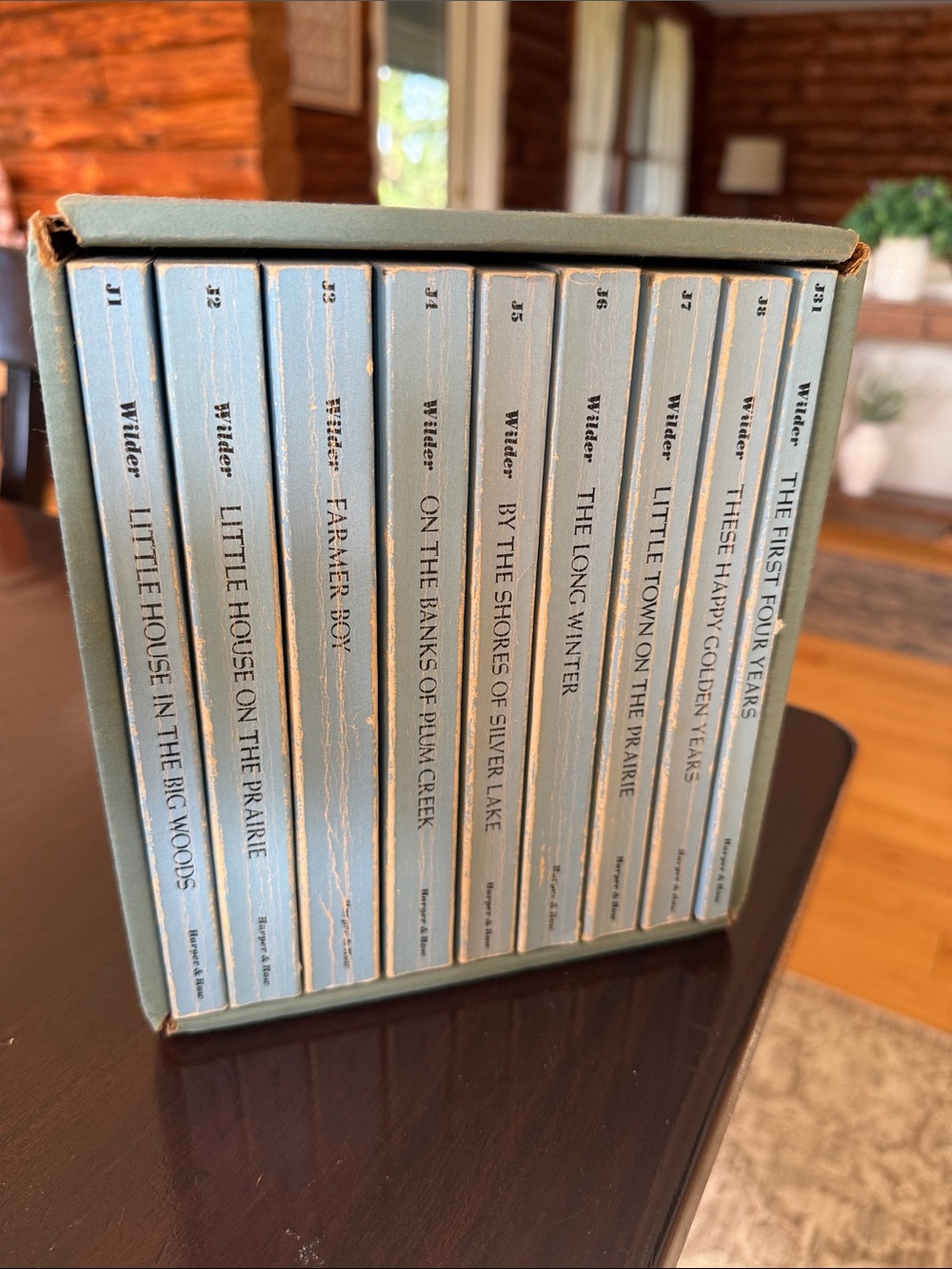 Classic Little House Boxed Book Set - Light Blue